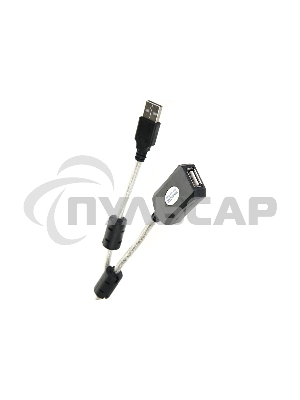 Кабель удлинитель Aopen активный ACU823-15M, USB2.0-repeater AM/AF 15м