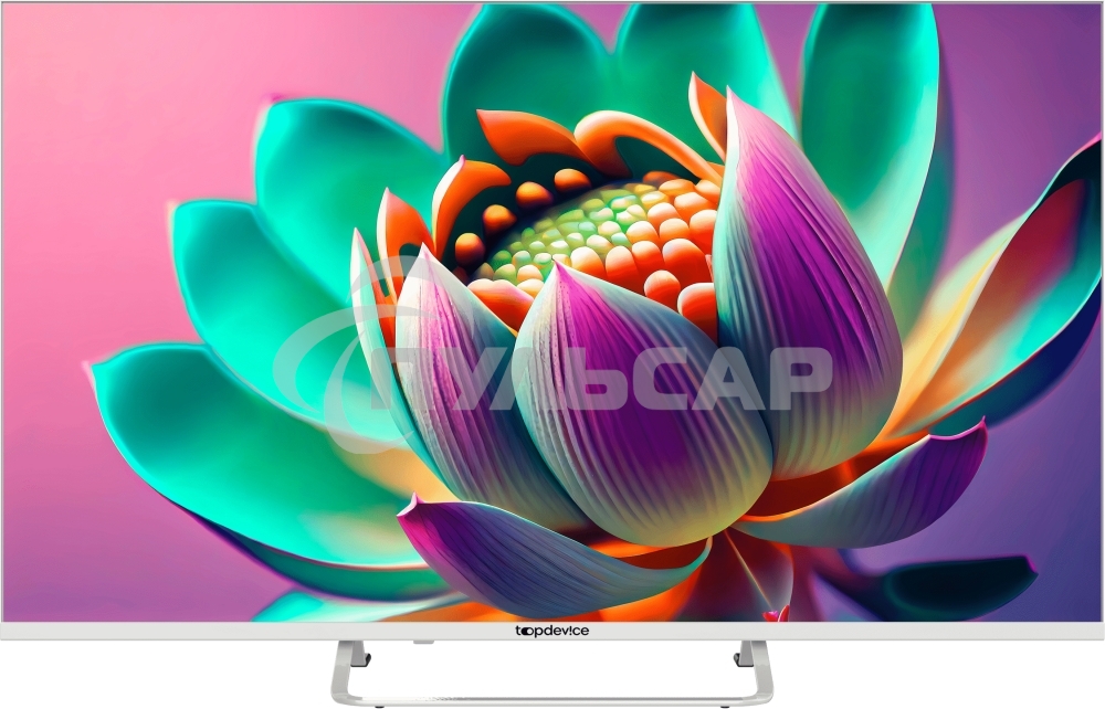 Телевизор Topdevice 43'' TDTV43CS07U белый LED 4k UHD 60Hz Smart TV