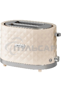 Тостер Galaxy Line GL 2912, бежевый, пластик, 1200 Вт