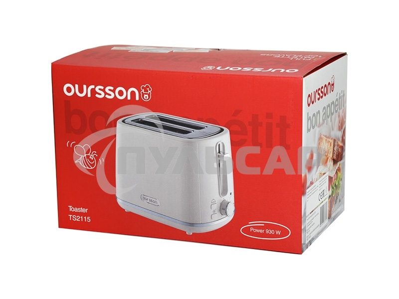 Тостер OURSSON TS2115/IV бежевый