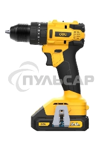 Дрель-шуруповерт Deli DC150, Аккумуляторная, 20В, 2 АКБ, Ударная, Сумка