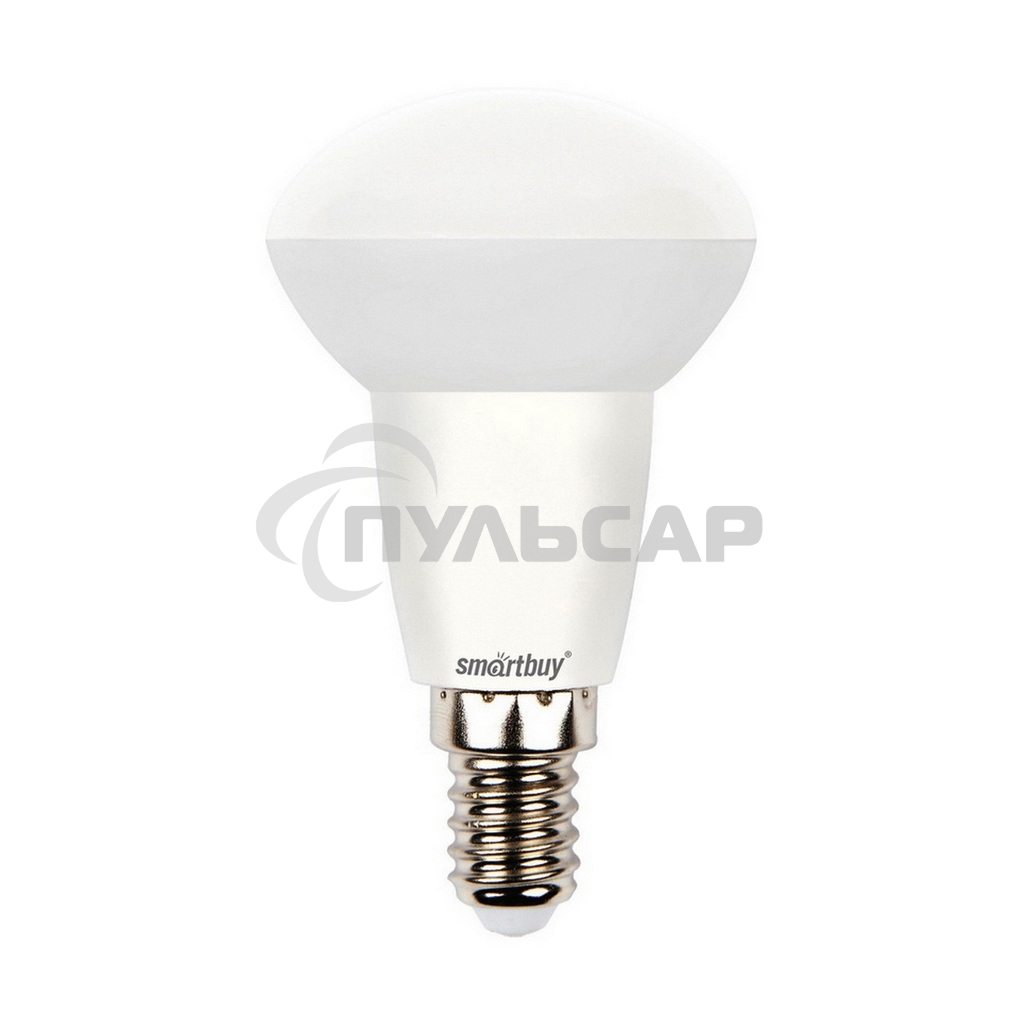 Светодиодная лампа Smartbuy R50-06W/4000/E14. цоколь Е14, 6 Вт, 220 В, 30000 ч, 4000 К