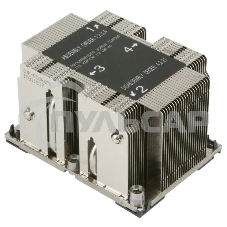 Пассивный кулер Alseye AS3647-P4HCAL2U-JYR81 серебристый, алюминий, 205 Вт