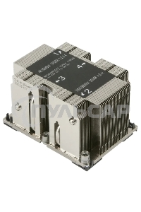 Пассивный кулер Alseye AS3647-P4HCAL2U-JYR81 серебристый, алюминий, 205 Вт