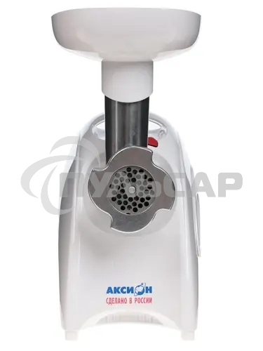 Мясорубка электрическая Аксион М41.04 белый мощность - 1700 Вт, производительность – 2 кг/мин