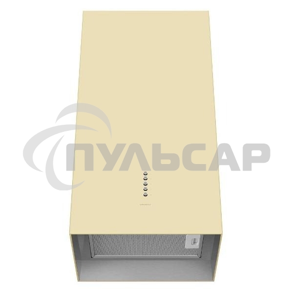 Вытяжка пристенная островная Maunfeld Bath 401 бежевая, 40 см, 1150 куб. м/ч, 52 дБ