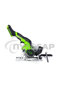 Циркулярная пила аккумуляторная GreenWorks G24MCS 24В, бесщеточная, без АКБ и ЗУ (1501207)