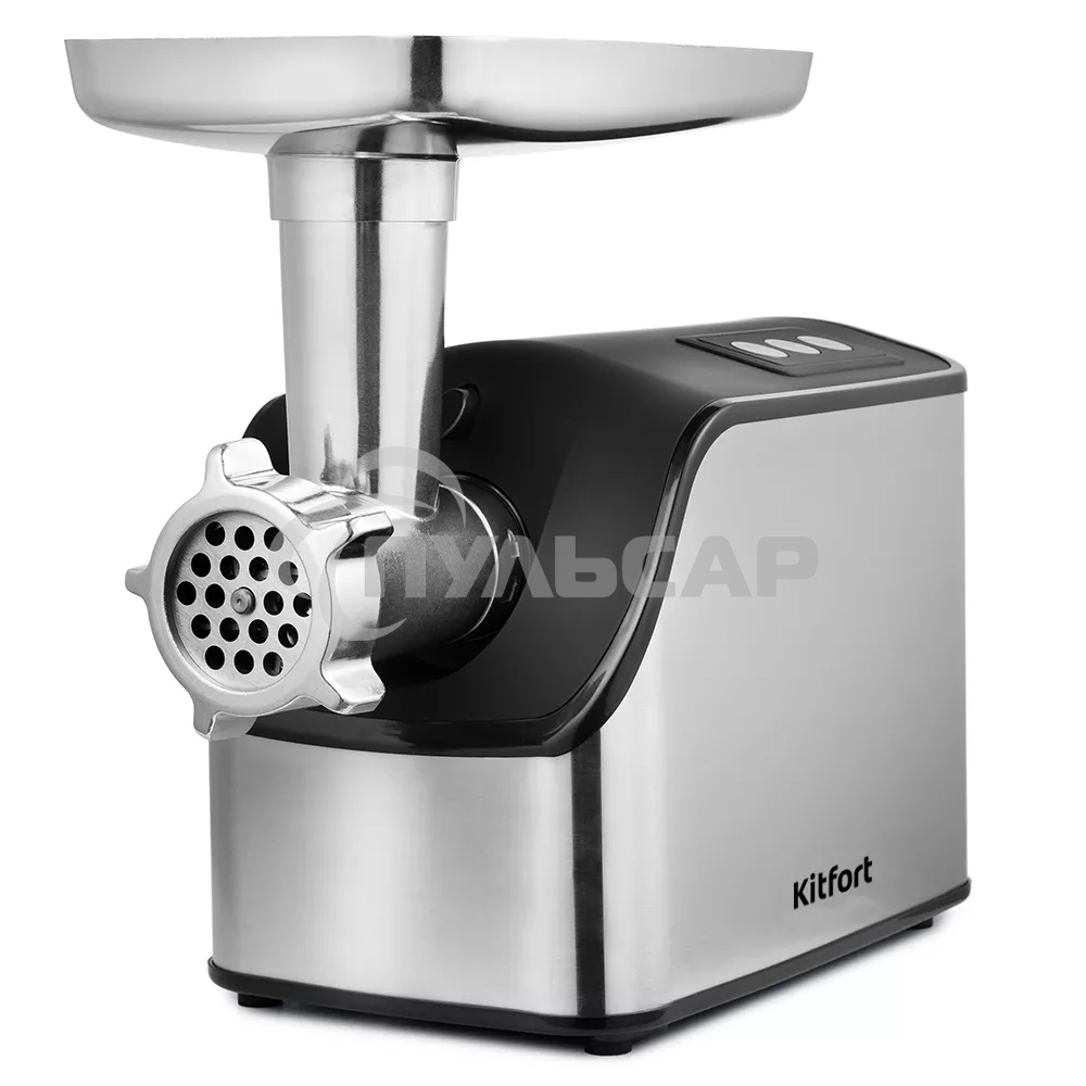 Мясорубка электрическая Kitfort КТ-2103 1800Вт серебристый/черный