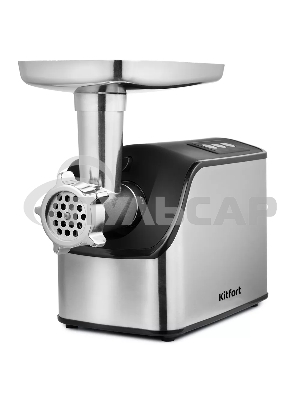 Мясорубка электрическая Kitfort КТ-2103 1800Вт серебристый/черный