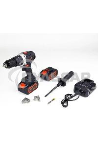 Аккумуляторная дрель ударная бесщеточная ACDC BLLIDCD-21B ONE PLUS (Li-ion-2шт, 4.0Ач, 90Нм, З/У, магнитная бита, в кейсе)