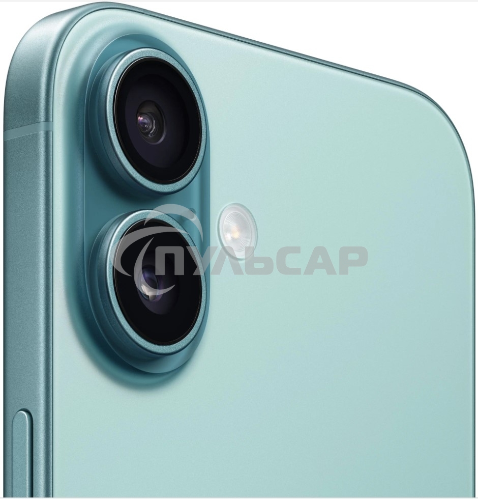 Смартфон Apple iPhone 16 A3287, 8/128Gb, бирюзовый