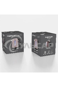 Чайник электрический Redmond KM238 1.7 л, 2200 Вт, серо-коричневый