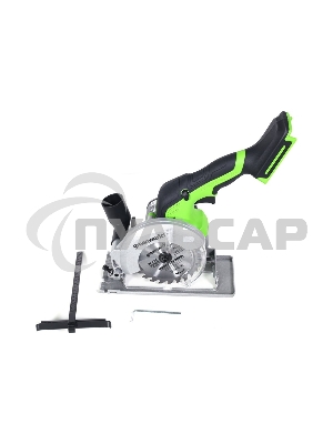 Циркулярная пила аккумуляторная GreenWorks G24MCS 24В, бесщеточная, без АКБ и ЗУ (1501207)