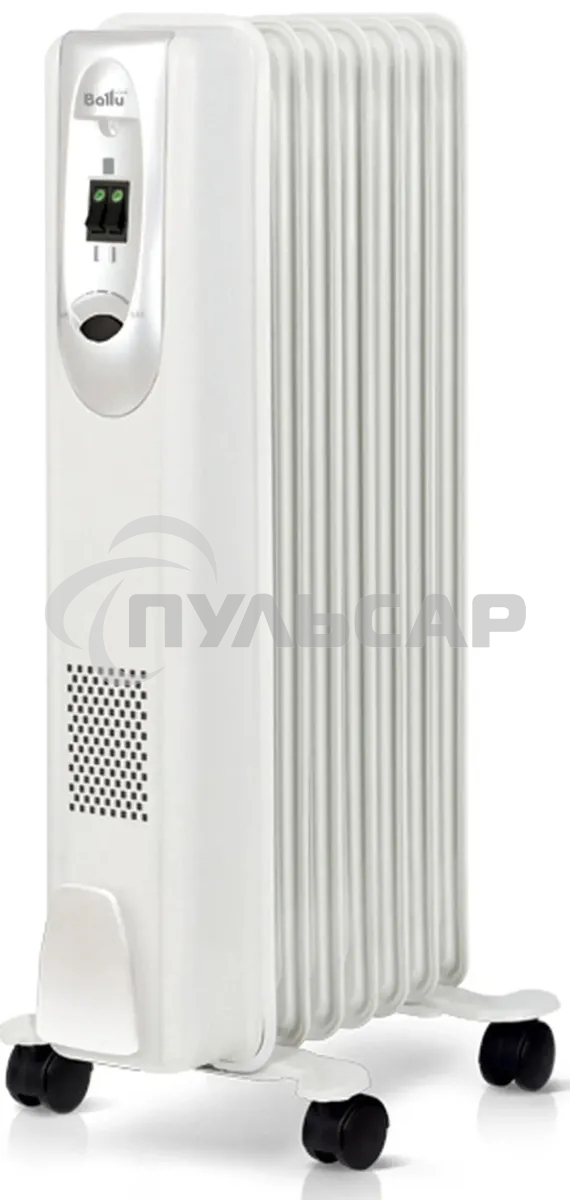 Обогреватель масляный Ballu Comfort BOH/CM-07WDN (7 секций) белый, 1500 Вт, 20 м2, термостат