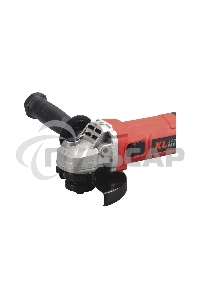 Шлифовальная машина угловая (болгарка) KLECO KE75115AT 750 Вт (115мм, сеть, защитн кожух, рукоять, ключ, запасн угол. щетка)