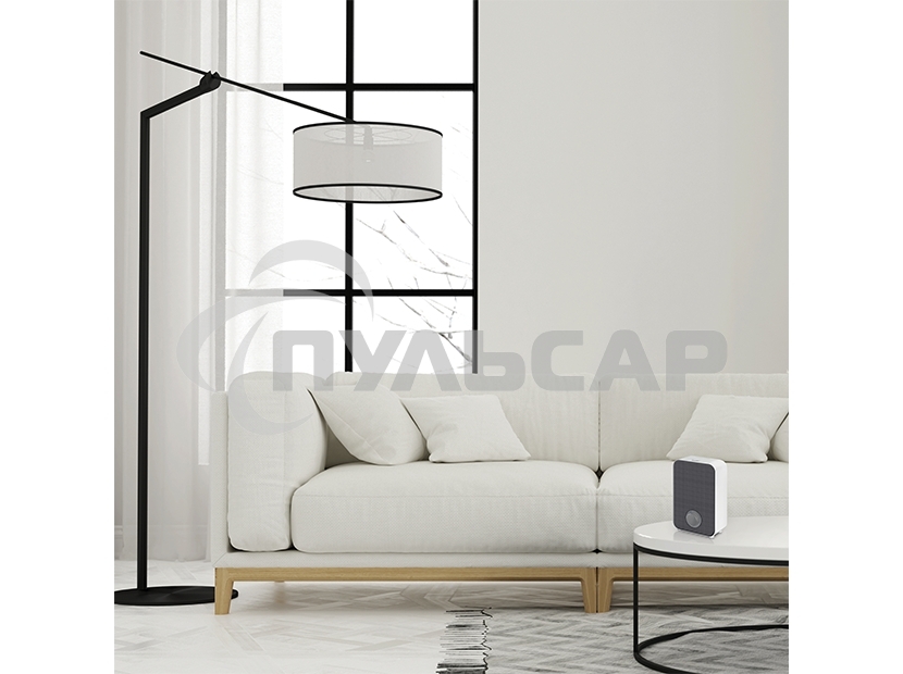 Тепловентилятор Ballu BFH/C-29, белый/черный, 1500 Вт, 20 м2, термостат