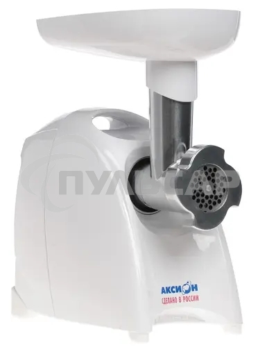 Мясорубка электрическая Аксион М41.04 белый мощность - 1700 Вт, производительность – 2 кг/мин