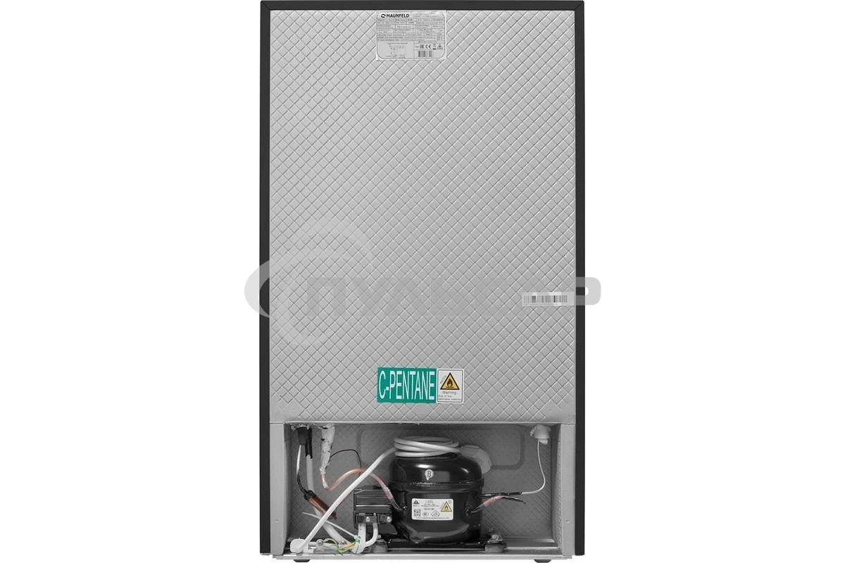 Холодильник Maunfeld MFF83B черный мат. однокамерный 85л