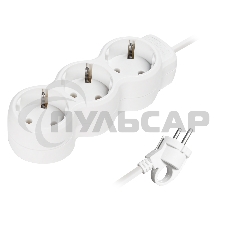 Удлинитель Smartbuy (SBE-16-3-07m-Z) 3 гн х 7,0 м белый