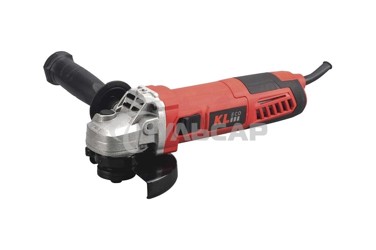 Шлифовальная машина угловая (болгарка) KLECO KE75115AT 750 Вт (115мм, сеть, защитн кожух, рукоять, ключ, запасн угол. щетка)