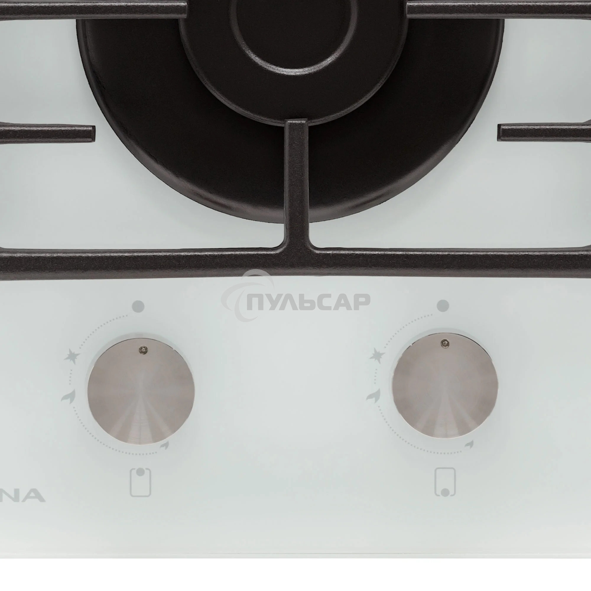 Газовая варочная панель Krona HAGEL 30 WH независимая, белый