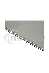 Ножовка по дереву Denzel 400 мм, 9 TPI, зуб 3D, двухкомпонентная рукоятка