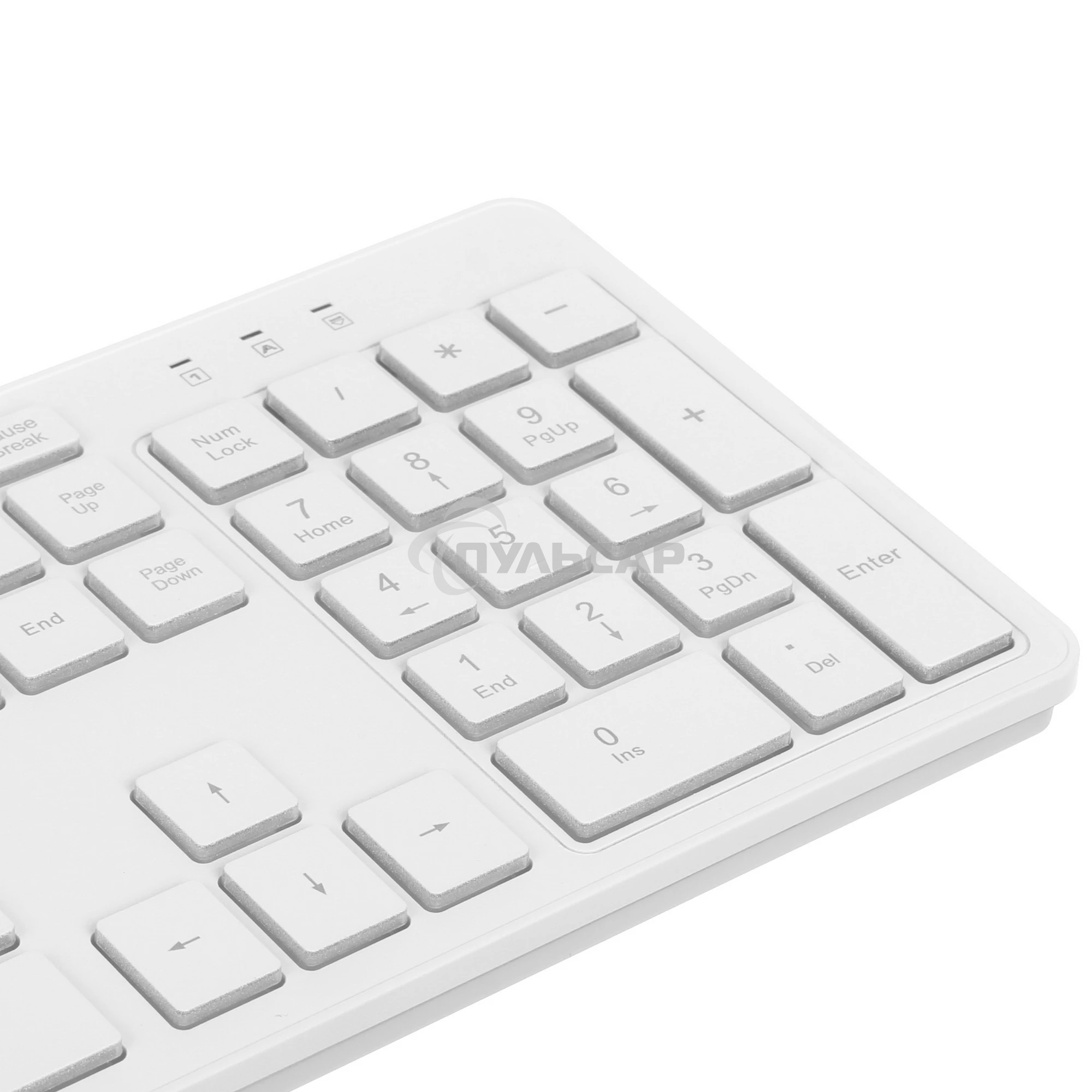 Клавиатура проводная с подсветкой Smartbuy ONE 305 USB белая SBK-305U-W