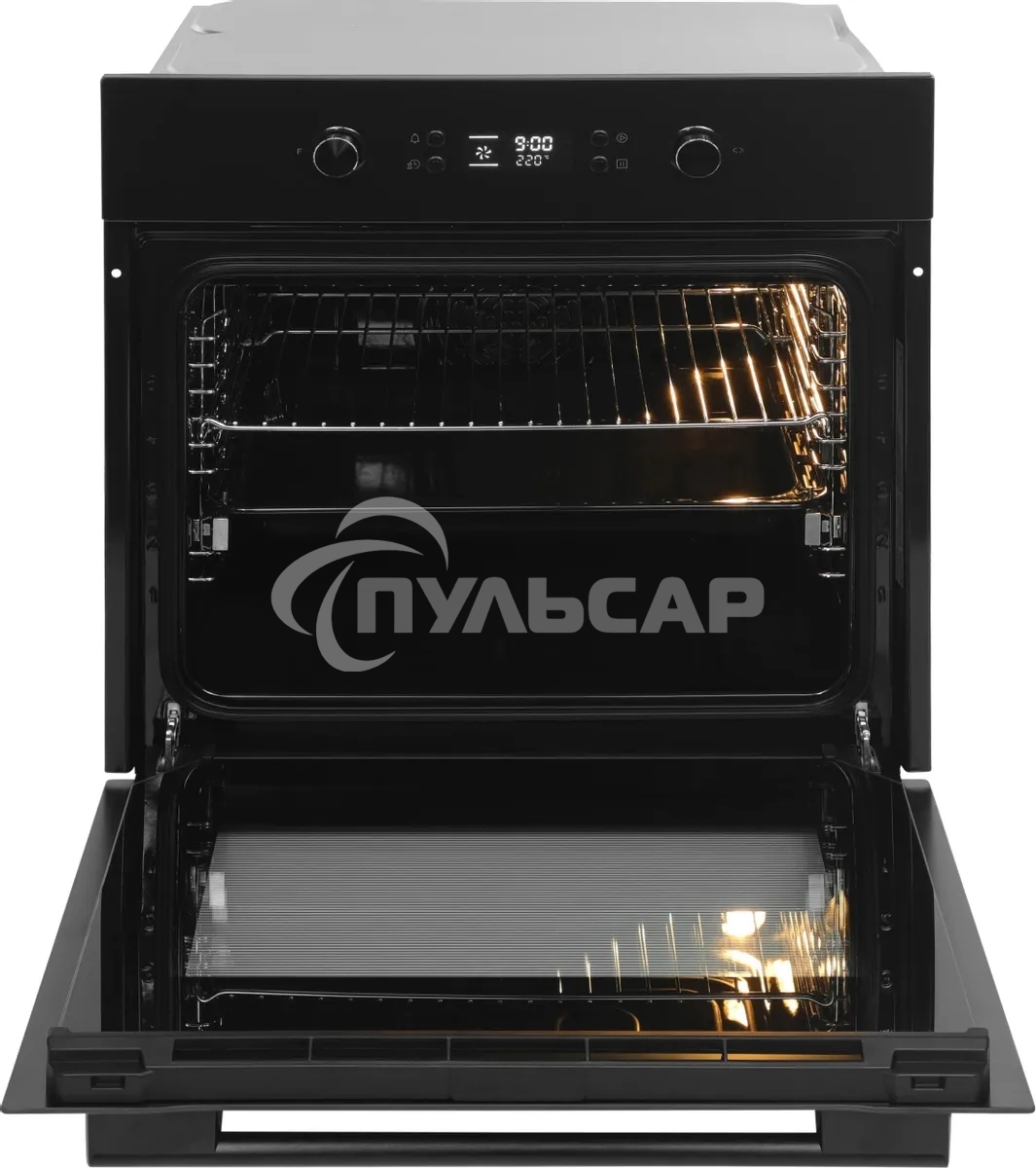 Духовой шкаф Электрический Hyundai HEO 6650 BG черный