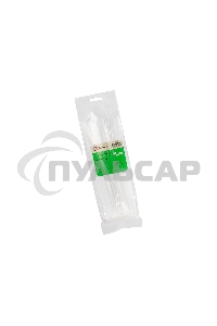 Нейлоновые стяжки FORTISFLEX КСС 4х250 белый 100 штук 49398