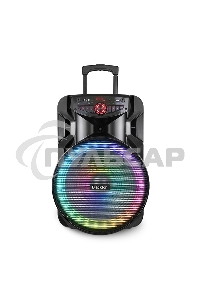 Портативная акустика Blackton Bt PBS2115 черный Мощность RMS 40 Вт Bluetooth