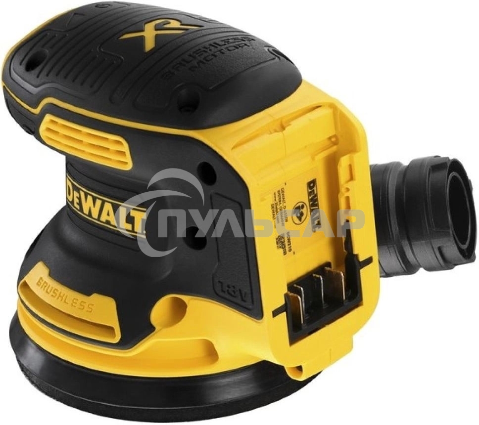 Эксцентриковая шлифмашина DeWalt DCW210NT-XJ D125мм аккум. жестк.кейс