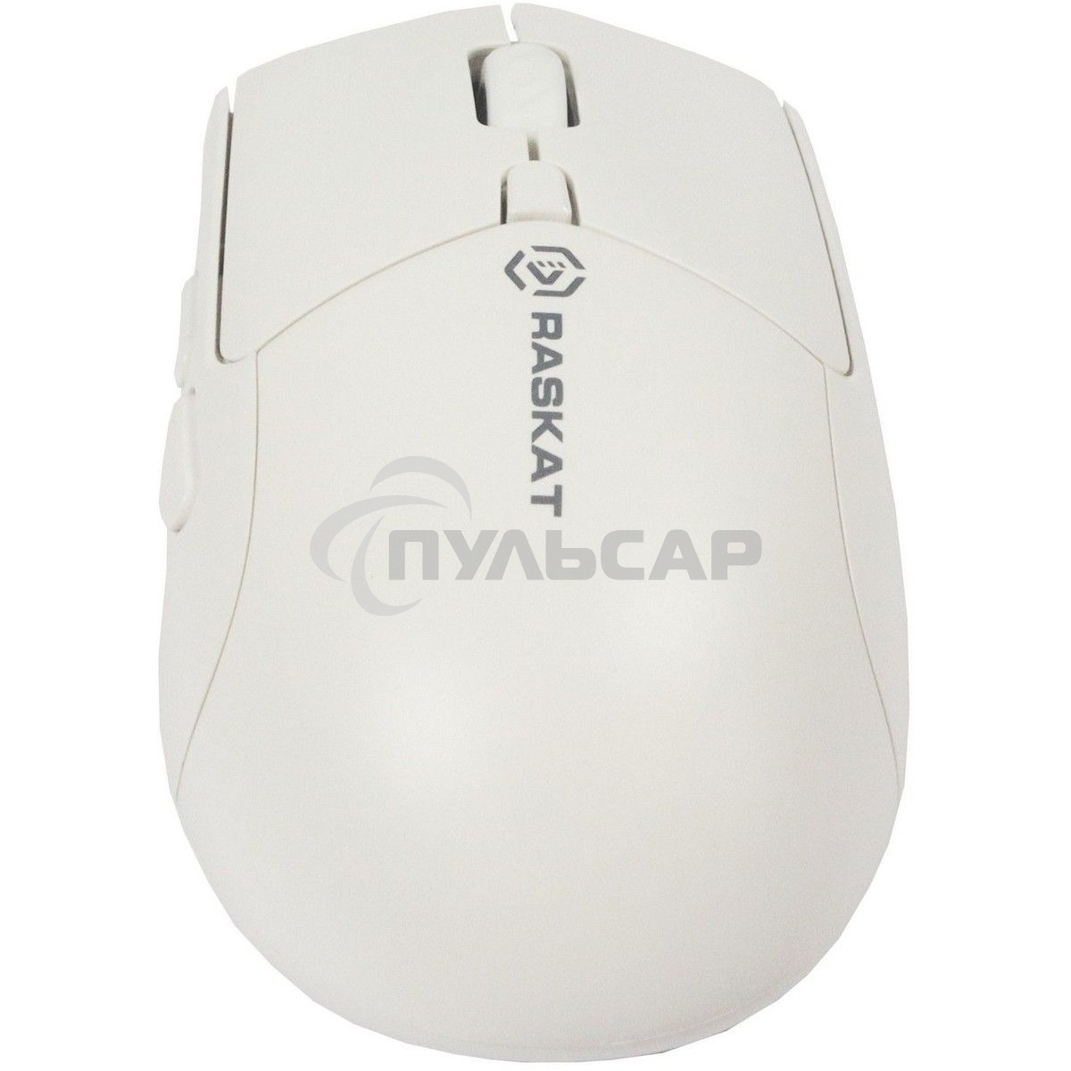 Мышь беспроводная Raskat M007WB белый, 2400 dpi, радиоканал, Bluetooth, USB, кнопки - 6
