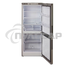 Холодильник Бирюса Б-M6041 металлик двухкамерный 183/85л морозилка снизу