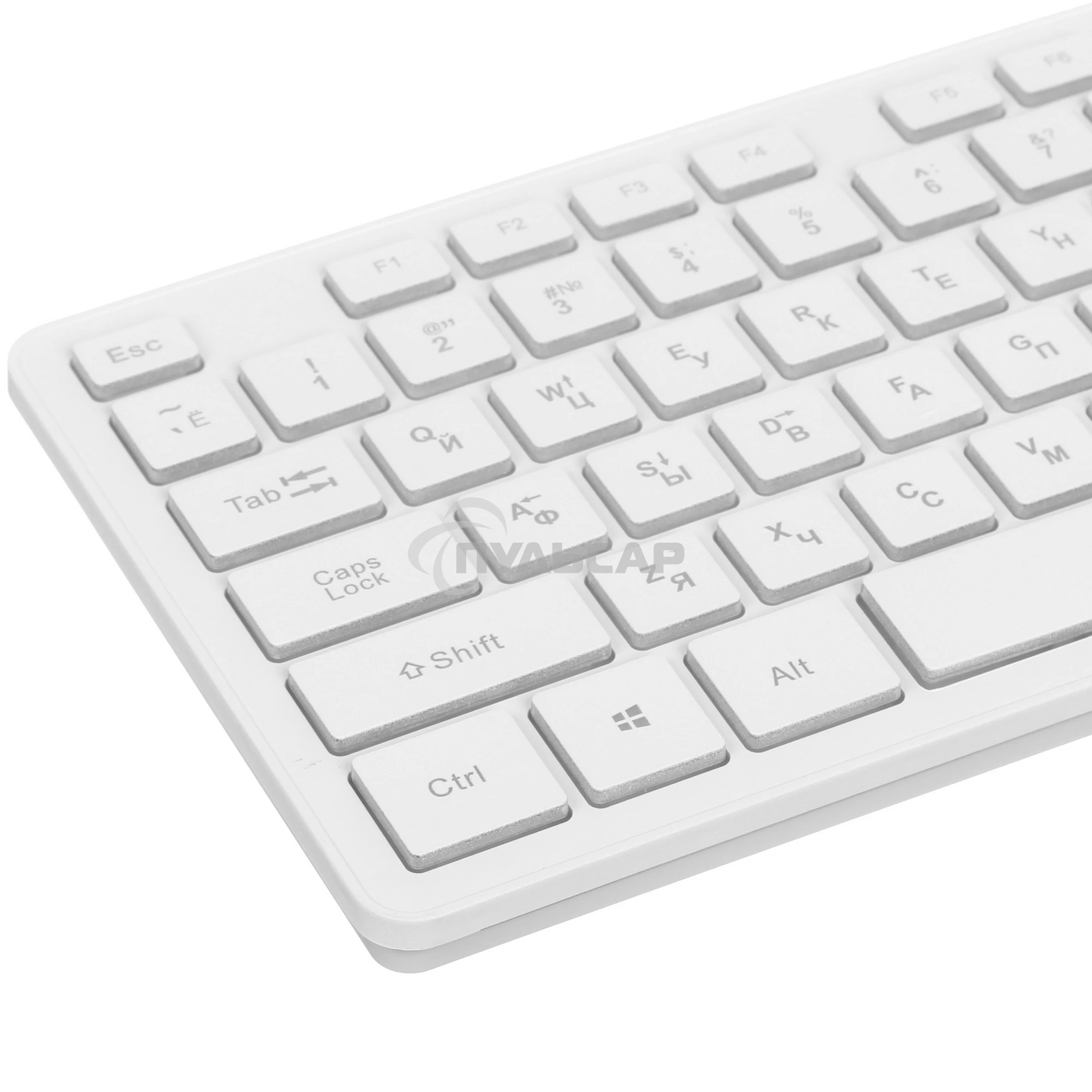 Клавиатура проводная с подсветкой Smartbuy ONE 305 USB белая SBK-305U-W