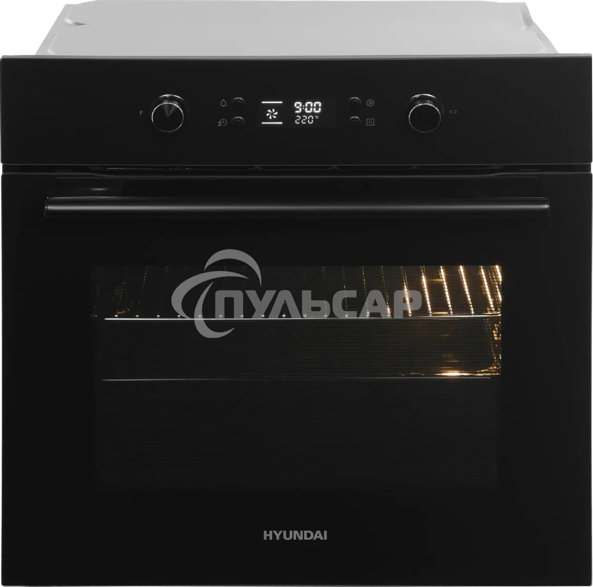 Духовой шкаф Электрический Hyundai HEO 6650 BG черный
