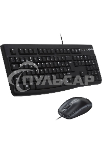 Комплект клавиатура + мышь Logitech Desktop MK120 (русская раскладка)