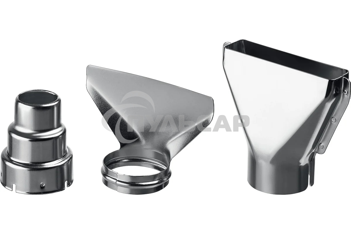 Фен технический ЗУБР ФТ-2000насадки 3 шт, 2 режима: 350/650град, 350/550л/мин, 2000Вт