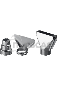 Фен технический ЗУБР ФТ-2000насадки 3 шт, 2 режима: 350/650град, 350/550л/мин, 2000Вт