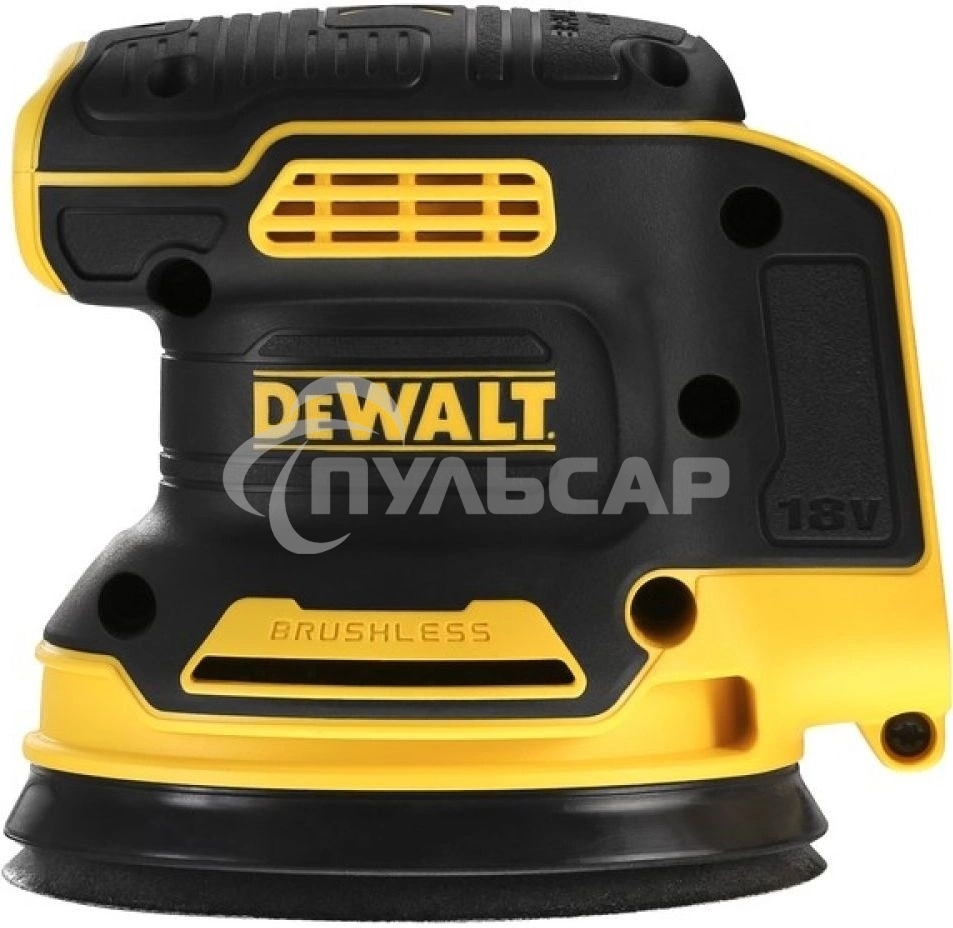 Эксцентриковая шлифмашина DeWalt DCW210NT-XJ D125мм аккум. жестк.кейс
