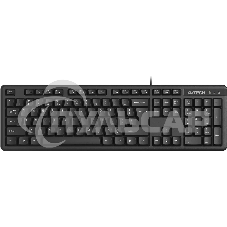 Клавиатура проводная A4Tech KKS-3, USB, черный