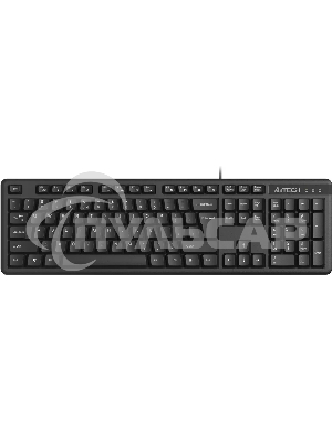 Клавиатура проводная A4Tech KKS-3, USB, черный