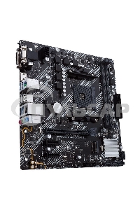 Материнская плата ASUS PRIME B450M-K II, Socket AM4, AMD B450, 2xDDR4, 4xSATA, 1xM.2, 1xPCIe 3.0 x16, 2xPCIe x1, 1xDVI-D, 1xHDMI, 1xVGA, 1x 1Gb LAN, 4xUSB-A 3.2 Gen 1, 2xUSB-A 2.0, 3x3.5 мм, 7.1, mATX