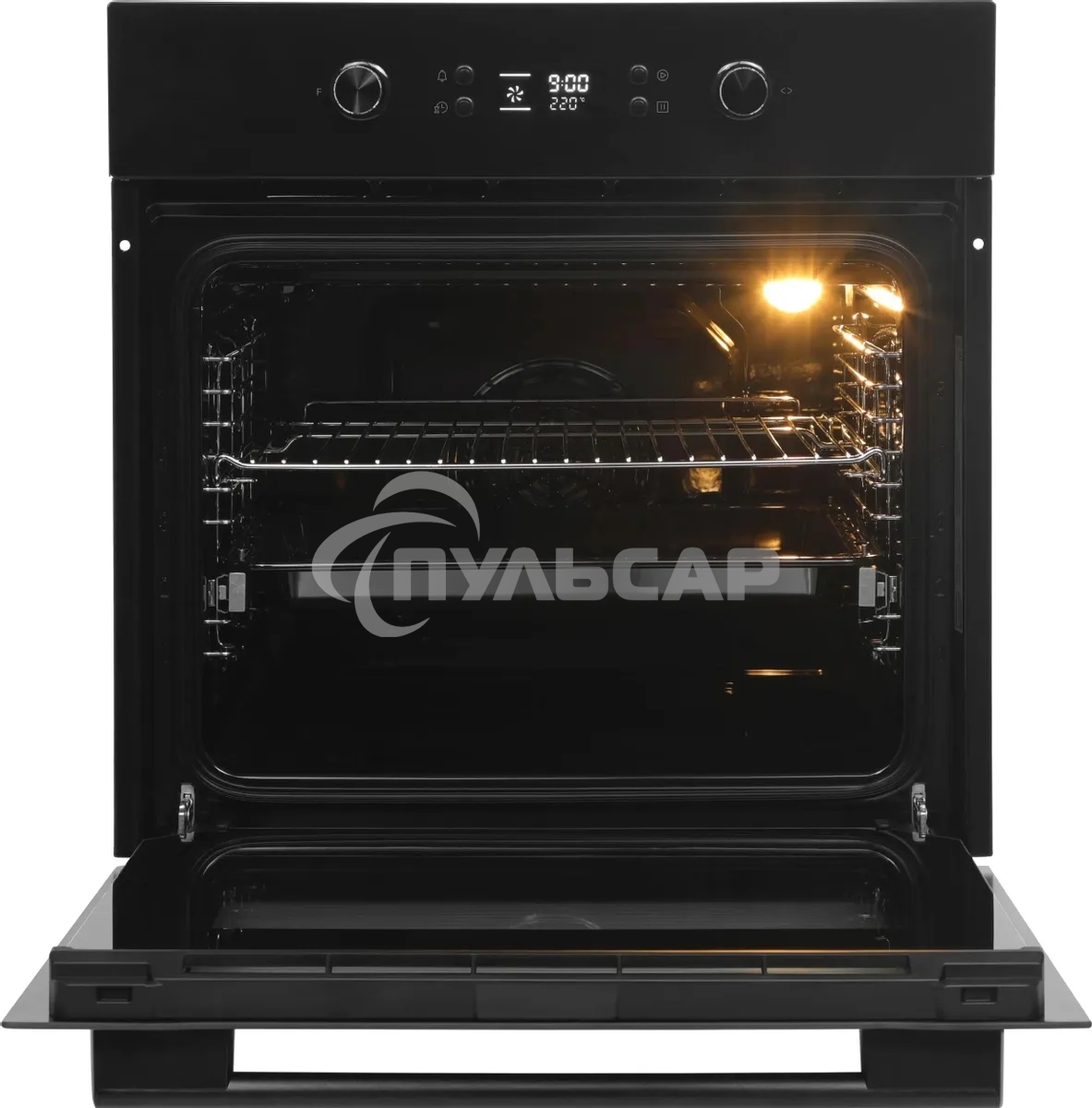 Духовой шкаф Электрический Hyundai HEO 6650 BG черный
