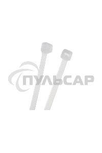 Нейлоновые стяжки FORTISFLEX КСС 4х250 белый 100 штук 49398