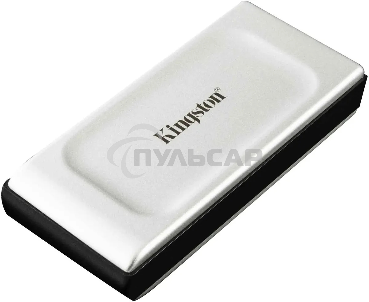Внешний SSD Kingston SXS2000, 1TB, USB 3.2 Gen 2x2 Type-C, R/W 2000/2000, серебристый