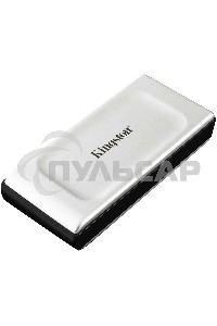 Внешний SSD Kingston SXS2000, 1TB, USB 3.2 Gen 2x2 Type-C, R/W 2000/2000, серебристый