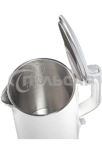 Чайник электрический Panasonic NC-CWK50 1.7л. 1500Вт белый корпус: нерж.сталь/пластик