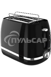 Тостер BQ T1711, 900Вт, черный