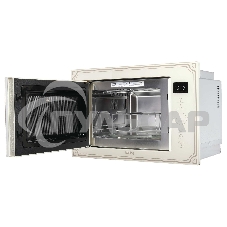 Микроволновая печь встраиваемая Korting KMI 825 RGB бежевый, 25 л, 900 Вт, переключатели - сенсор