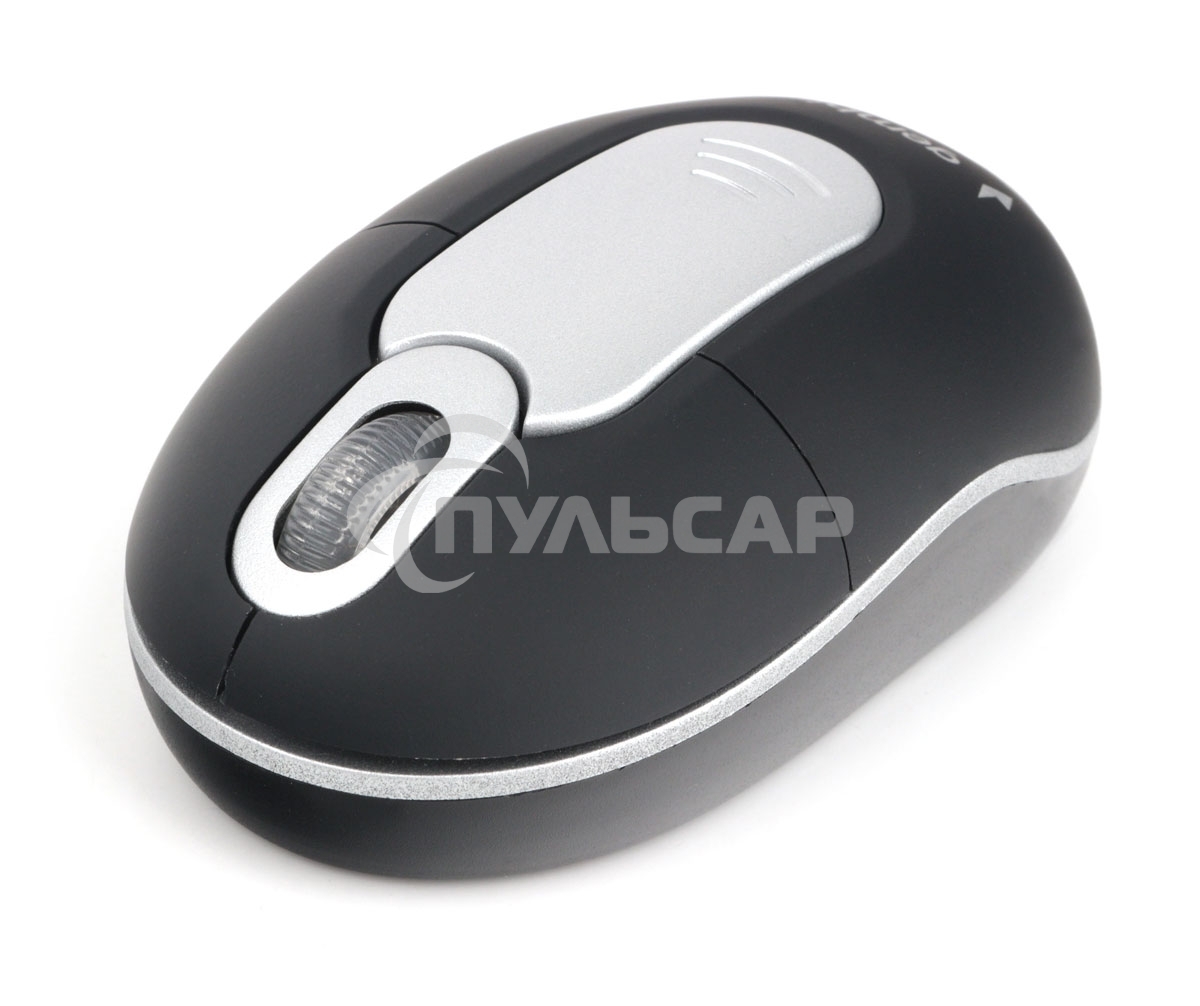 Мышь беспроводная Gembird MUSW-600 черный, 1200 dpi, радиоканал, USB, кнопки - 3